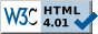 HTML 4.01 geprüft